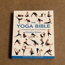 The Yoga Bible by Christina Brown (2003, Trade Paperback)