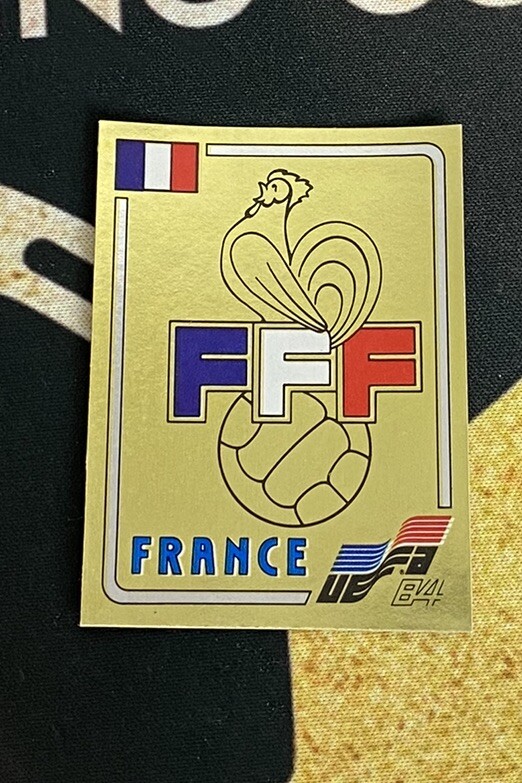 FRANCE LOGO BADGE Sticker Panini Euro 2020 Tournament France n. 547