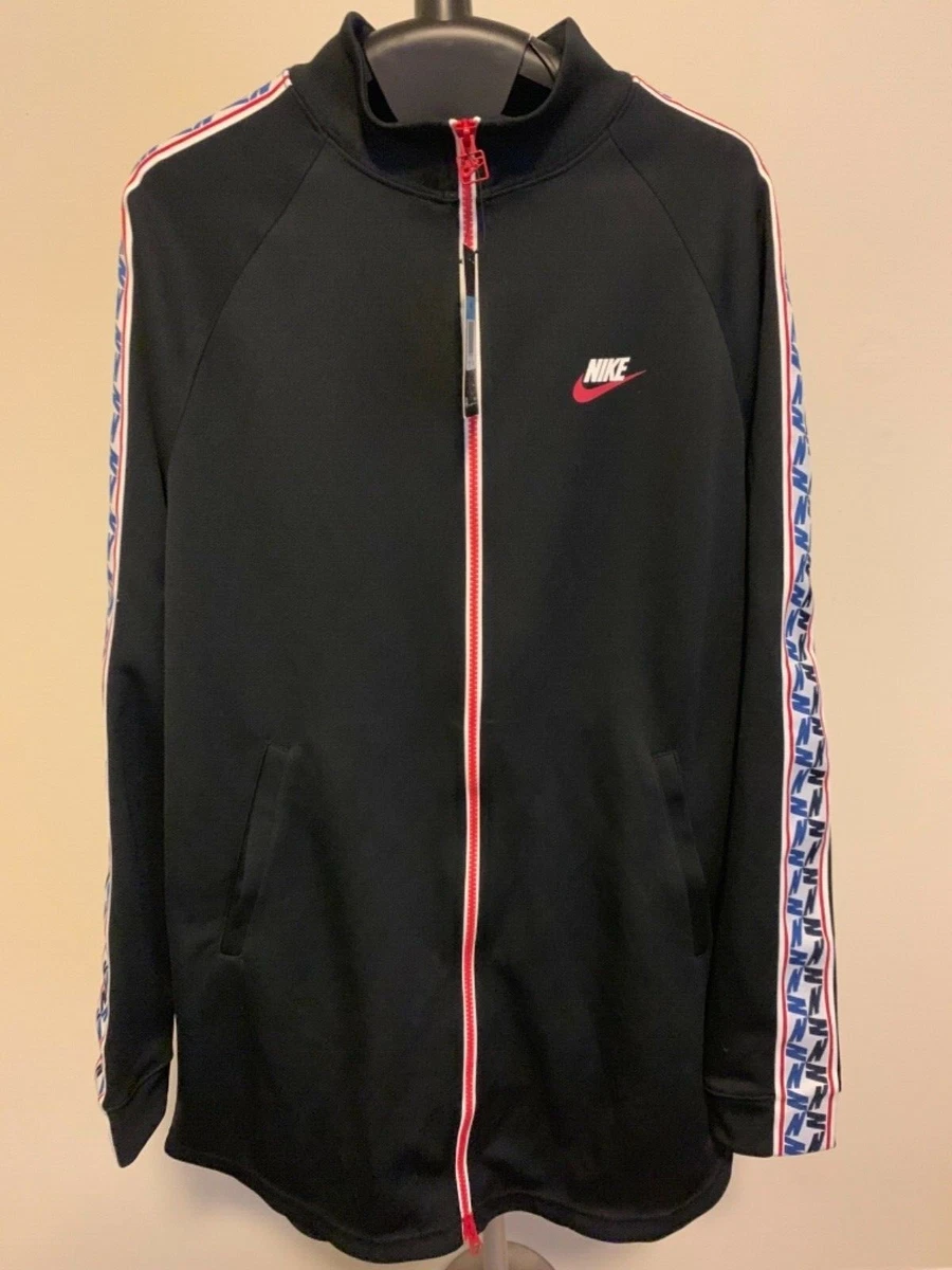 tapped logo track jacket
