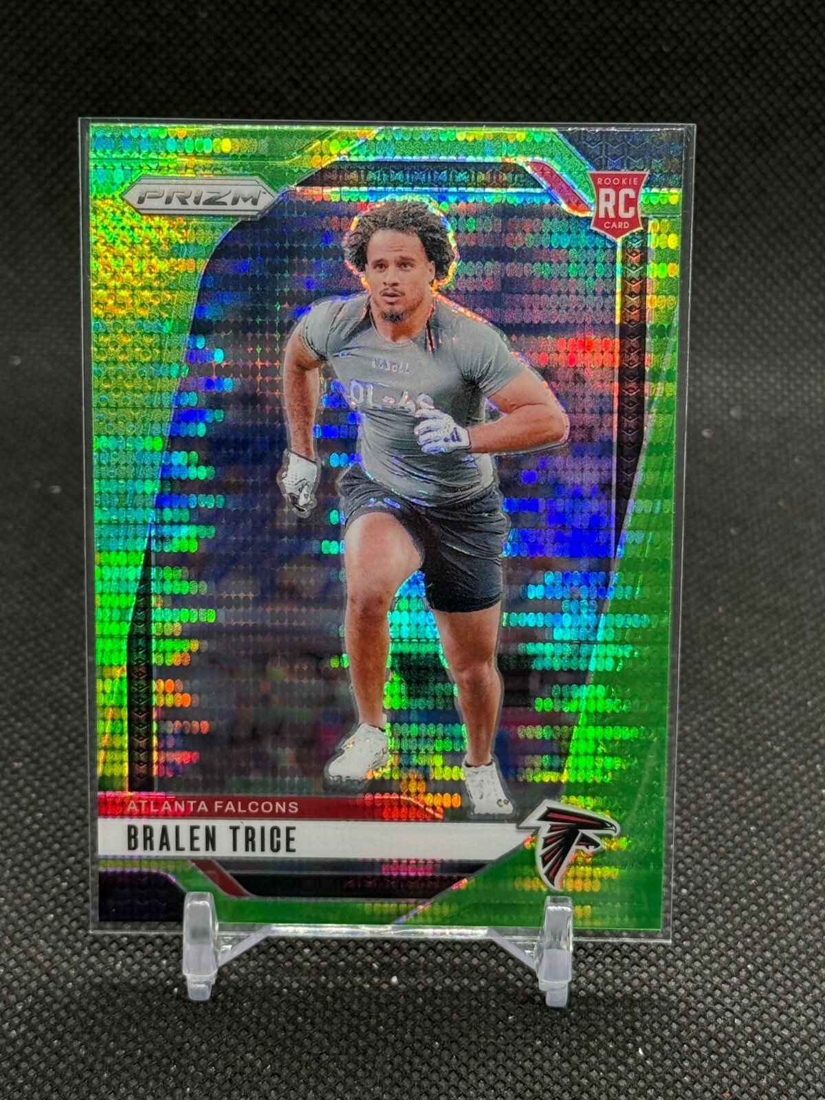 Bralen Trice Panini Prizm #312 Neon Green Pulsar