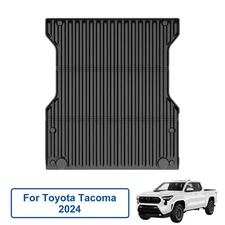 For Toyota Tacoma 2024 2025 Trunk Mat All Weather TPE 5 Ft Cargo Liner Carpet