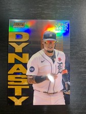 2022 Stadium Club Chrome Dynasty Gold Refractor 24/50 Javier Baez #4A Detroit 