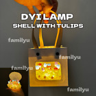 Tulip Flower Shell with Tulips, DIY Flower, girls room decoration, gift for girl