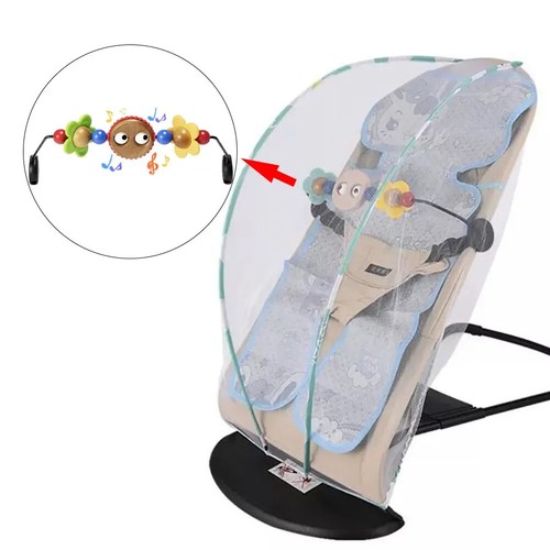 Hot Baby Rocking Chair Toy Newborn Stroller Play Arch Bed Toys for Car Seat Toys - Picture 9 of 15