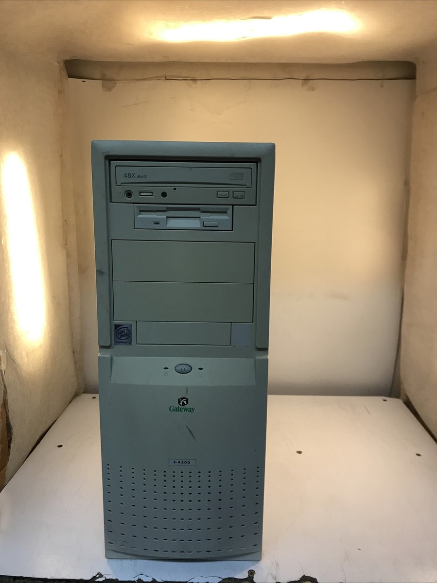 GATEWAY GP6-450 PC PII 450MHz 128MB RAM Boot to BIOS NO HDD