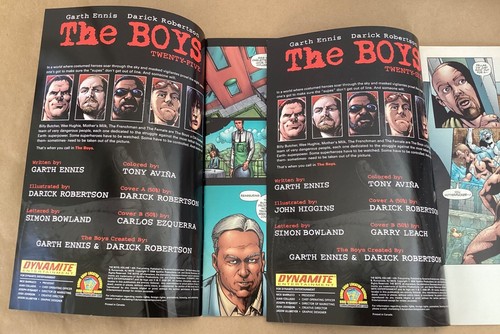 The Boys comic books #25 & 26 2008 Dynamite issue volume 1 original series lot - Picture 7 of 8