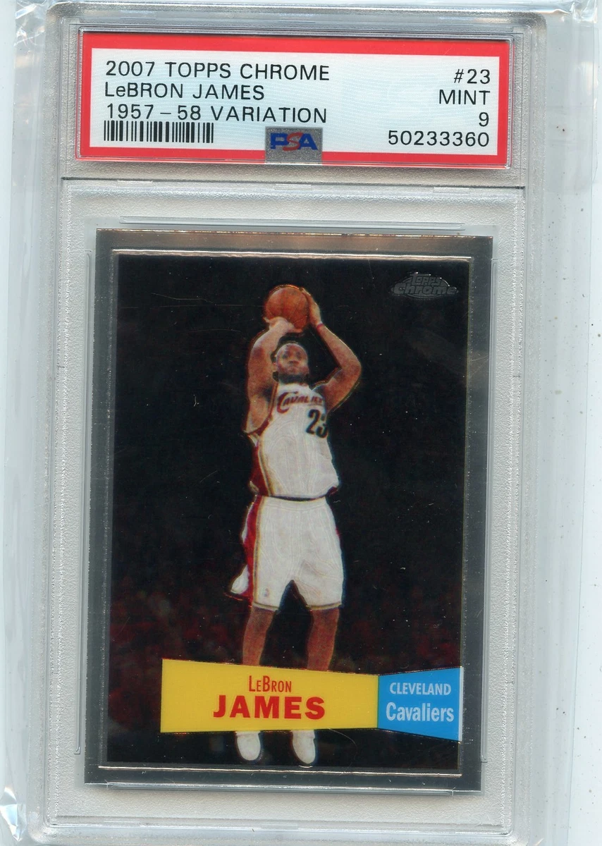2007-08 Topps Chrome - LeBron James #23 for sale | eBay