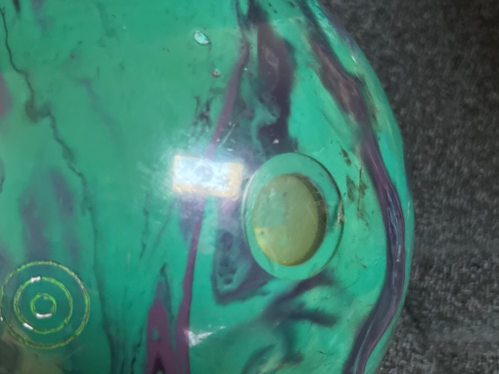 15lb Ebonite The One Bowling Ball GB10.7 Drilled eBay