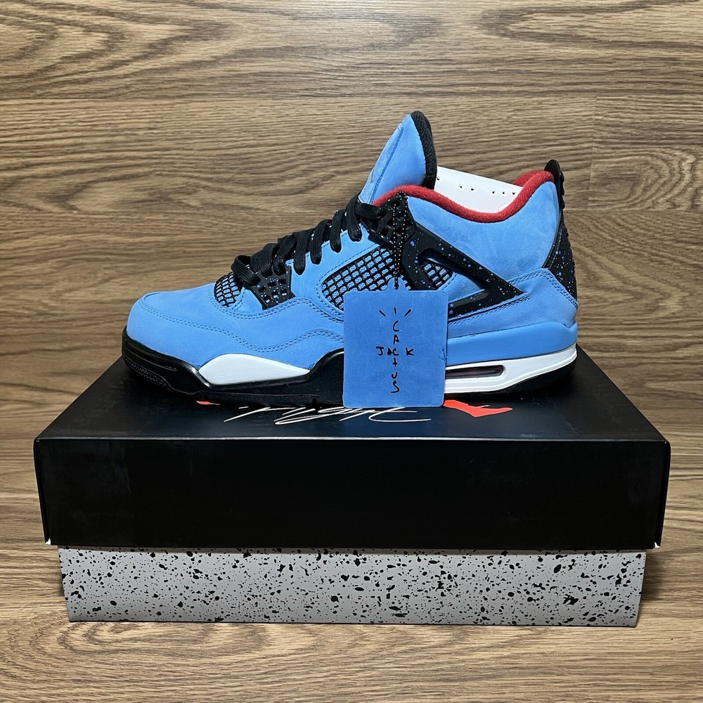 Size 10.5 - Jordan 4 Retro x Travis Scott Mid Cactus Jack