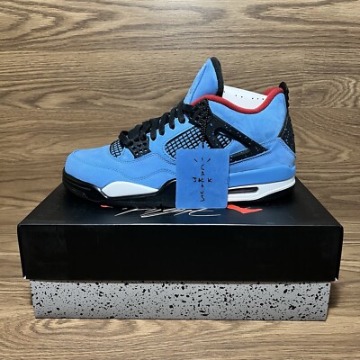 Size 10.5 - Jordan 4 Retro x Travis Scott Mid Cactus Jack