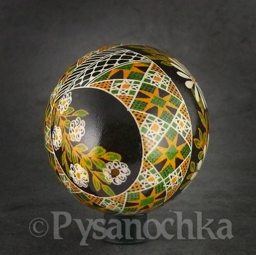 Real Ukrainian Pysanky Goose Pysanka Hand made Hutsul Easter Egg Osterei Pisanki - Picture 7 of 12
