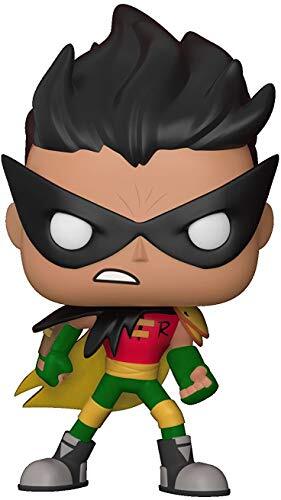 Funko Pop! Teen Titans Go! The Night Begins To Shine - Robin Vinyl Figure 10Cm-image