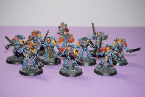 Warhammer 40k Space Marine Space Wolves Blood claws x 10 - Picture 4 of 8