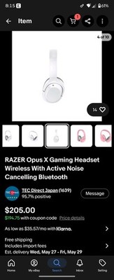 Razer Opus X