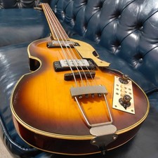 Hofner logo violin bass vintage current condition USED