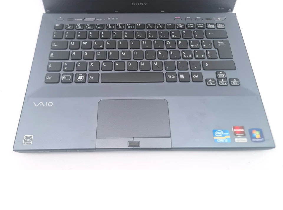 Laptop SONY VAIO PCG-41218M 13" Intel I3 2310M RAM 6GB SSD 256GB No Batteria - Immagine 2 di 4