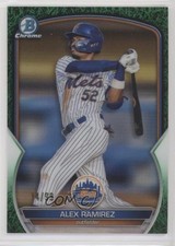 2023 Bowman Chrome Prospects Green Grass Refractor 34/99 Alex Ramirez 0tf6