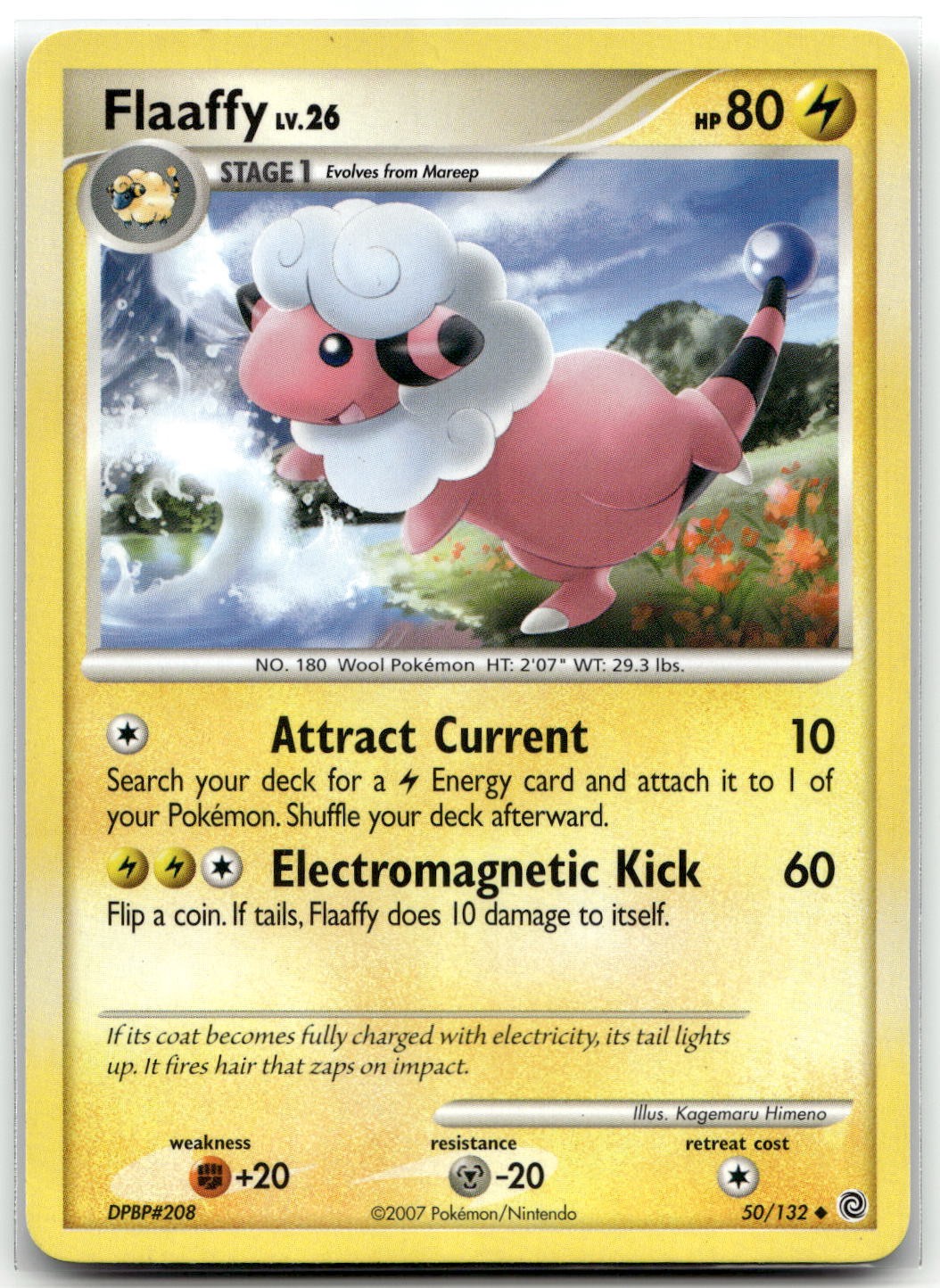 Flaaffy 50/132 Secret Wonders Uncommon Pokemon TCG LP