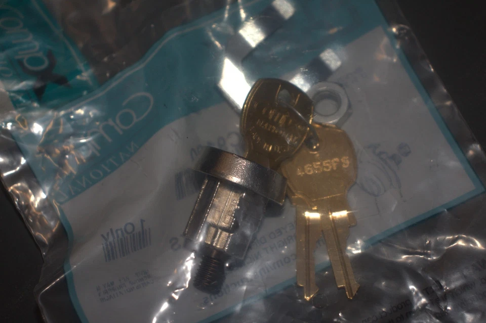 2 packs (6 Keys)  COMPX NATIONAL C9100 USPS 1172C Mail Box Lock w/ 3 Keys NEW - Image 4 of 4