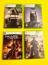 Microsoft Xbox 360 Games cases w / original manuals lot of 4