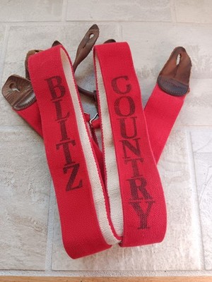 Blitz Country Blitz Weinhart Beer Red Suspenders Vintage