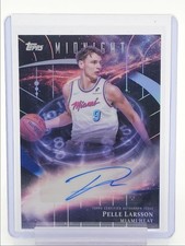 PELLE LARSSON 2025-26 TOPPS MIDNIGHT STROKE OF MIDNIGHT AUTO Q5775