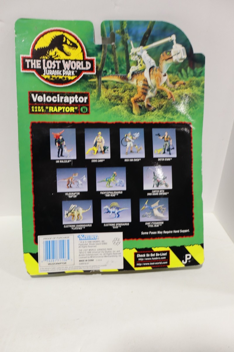Set of 2 Jurassic Park The Lost World Velociraptor Raptor