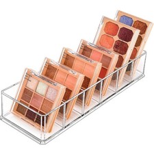 Acrylic Drawer Organizer for Bathroom Cosmetic Storage 6-Section Vanity