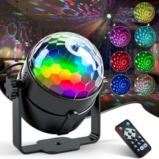 Sound Activated LED RGB Stage Light Bar Lamp Xmas Disco Party Club DJ Ball Light