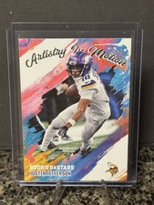 2025 Rookies & Stars Justin Jefferson Artistry In Motion #13 Minnesota Vikings 
