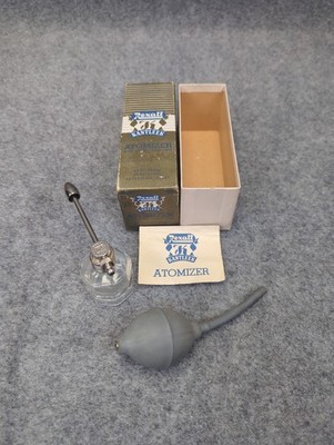 Vintage Atomizer Glass Liquid-Tube Rexall Kantleek Drug Company In Original Box