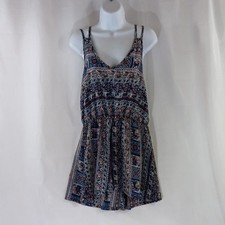 Vintage USA Floral Patterned Dress Women's Size XL Short