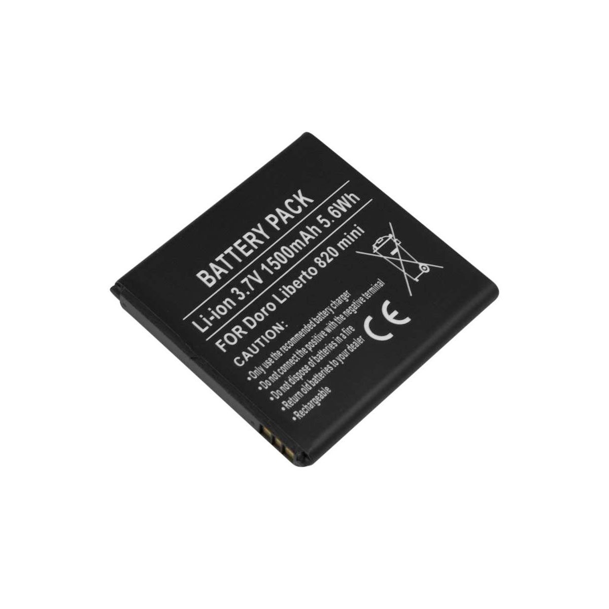 Batterie Doro Liberto 820 Mini Li-ion 3.7V 1500mAh pour Smartphone