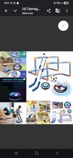 LED Hover Soccer Hockey Set Multi-Color with Goals Sticks Balls 2023