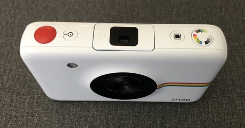 Cámara digital de impresión instantánea Polaroid Snap de 10 MP blanca - probada y funcionando - Imagen 2 de 8