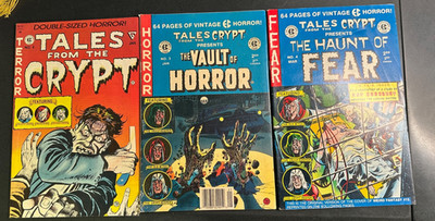 3pcs Tales from the Crypt #3 , #4 , #4 comic books