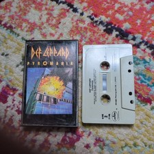 Def Leppard Pyromania Cassette Tape Polygram Mercury