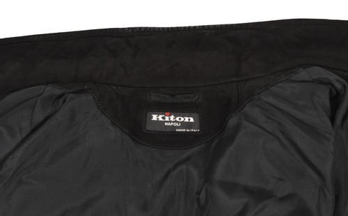 RRP8500$ Men's Kiton Zip Jacket 42US/UK 52IT Black Suede Luxury TOP Brioni Zilli - Picture 8 of 9