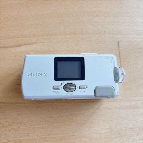 Sony Cyber-Shot DSC-U10 Kompakt Digitalkamera Silber Japanisch Gebraucht - Bild 3 von 9
