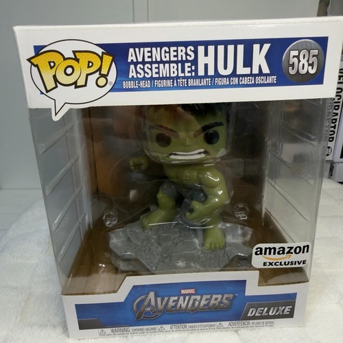 Funko Pop! Marvel: Avengers Assemble - Deluxe Hulk #585 Amazon Exclusive