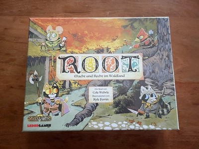 ROOT - Macht und Recht im Waldland - Deutsch NEU & OVP Brettspiel Cole Wehrle