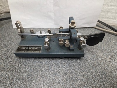 Rare WILSON R.C.A.F.  Morse Code Telegraph Key