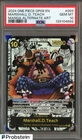 2024 One Piece OP09 EN Marshall D Teach Manga Alternate Art #093 PSA 10