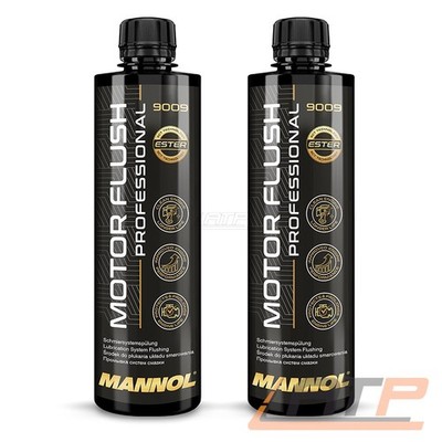 2x MANNOL 450ml MOTOR FLUSH PROFESSIONAL ÖLSCHLAMM MOTORSPÜLUNG ÖLWECHSEL
