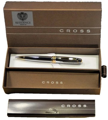 ''Cross'' Bailey ATO452-6 Medalist Chrome&GT Kugelschreiber mit orig. box&paper