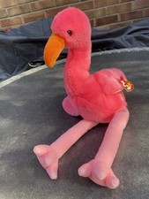 Ty Beanie Babies - Pinky Flamingo 1998