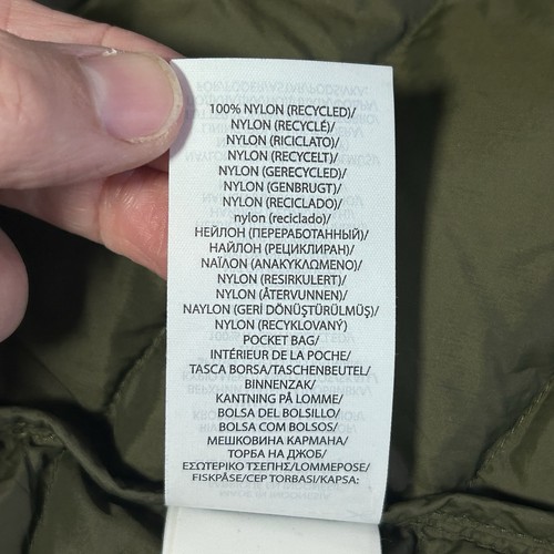 Polo Ralph Lauren giacca uomo XL verde oliva piumino alternativo outdoor* - Foto 7 di 13