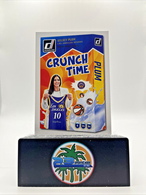 2025 Donruss WNBA Kelsey Plum 8 Crunch Time Press Proof Los Angeles Sparks