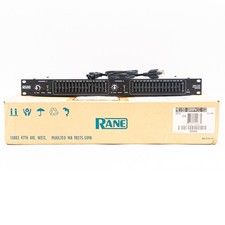 Rane ME15S 2-Channel 2/3-Octave MicroGraphic EQ   Rackmount Equalizer with Box