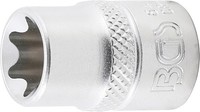 "Bgs STECKSCHLÜSSEL-EINSATZ E-PROFIL, Antrieb Innenvierkant 10 Mm (3/8\"), Sw E14"